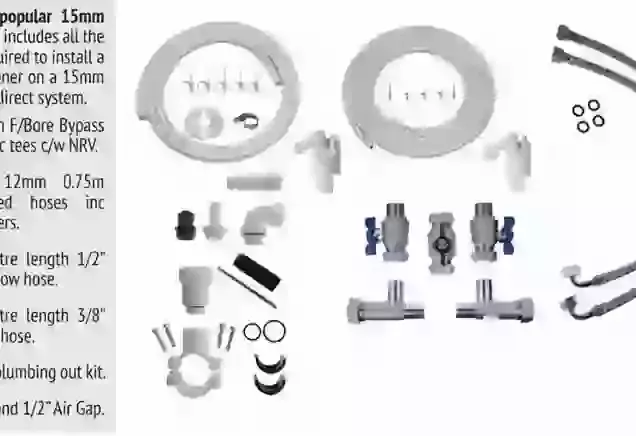 Kit 1: Low Flow 15mm Installation Kits